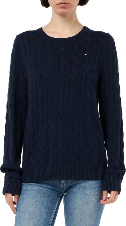 Produktbild Tommy Hilfiger Crv Co Cable Mid Gg Ls C-Nk Swt (50)