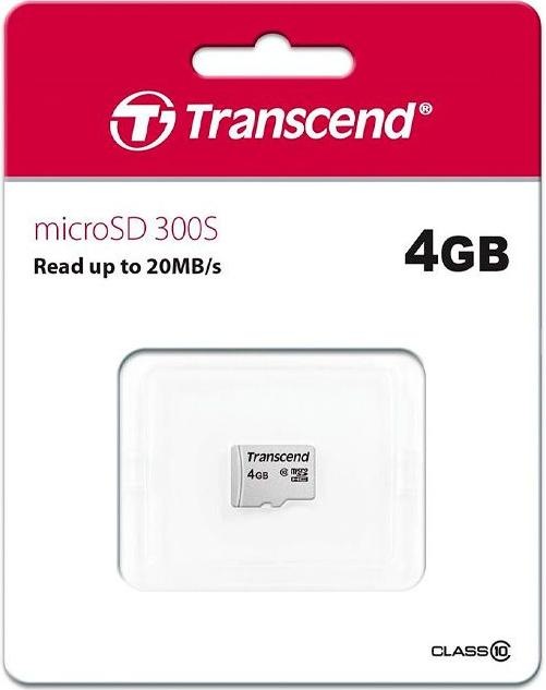 Productafbeelding Transcend USD300S (4 GB, microSDHC, U1)