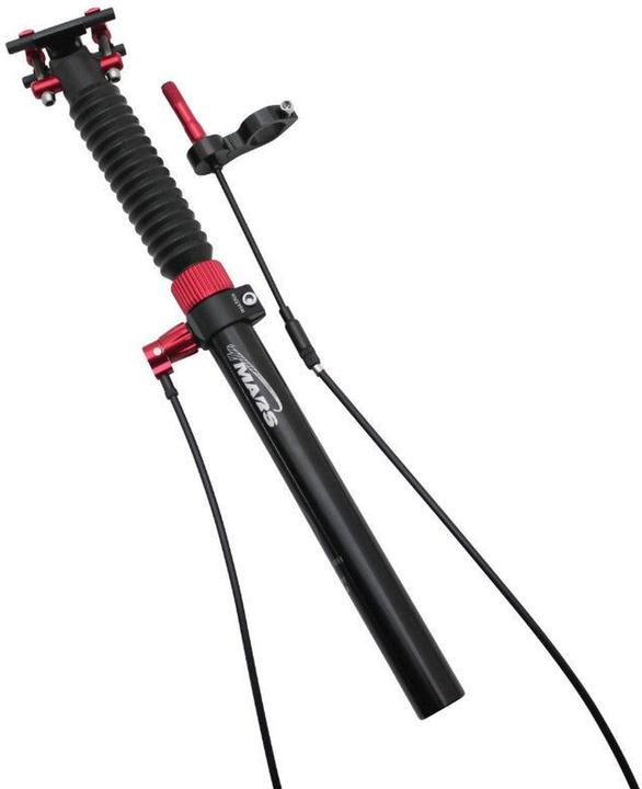 Produktbild P2R MTB-Sattelstütze aus Aluminium mit externem Kabel verstellbar (27.20 mm)