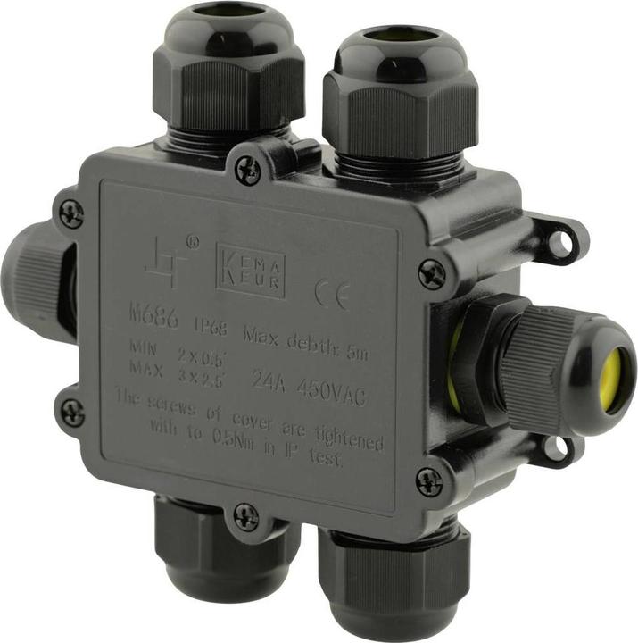 Boxexpert BXPJSGH687-6 Scatola di giunzione (L x P x A) 35 x 112 x 93 mm 1 pz.