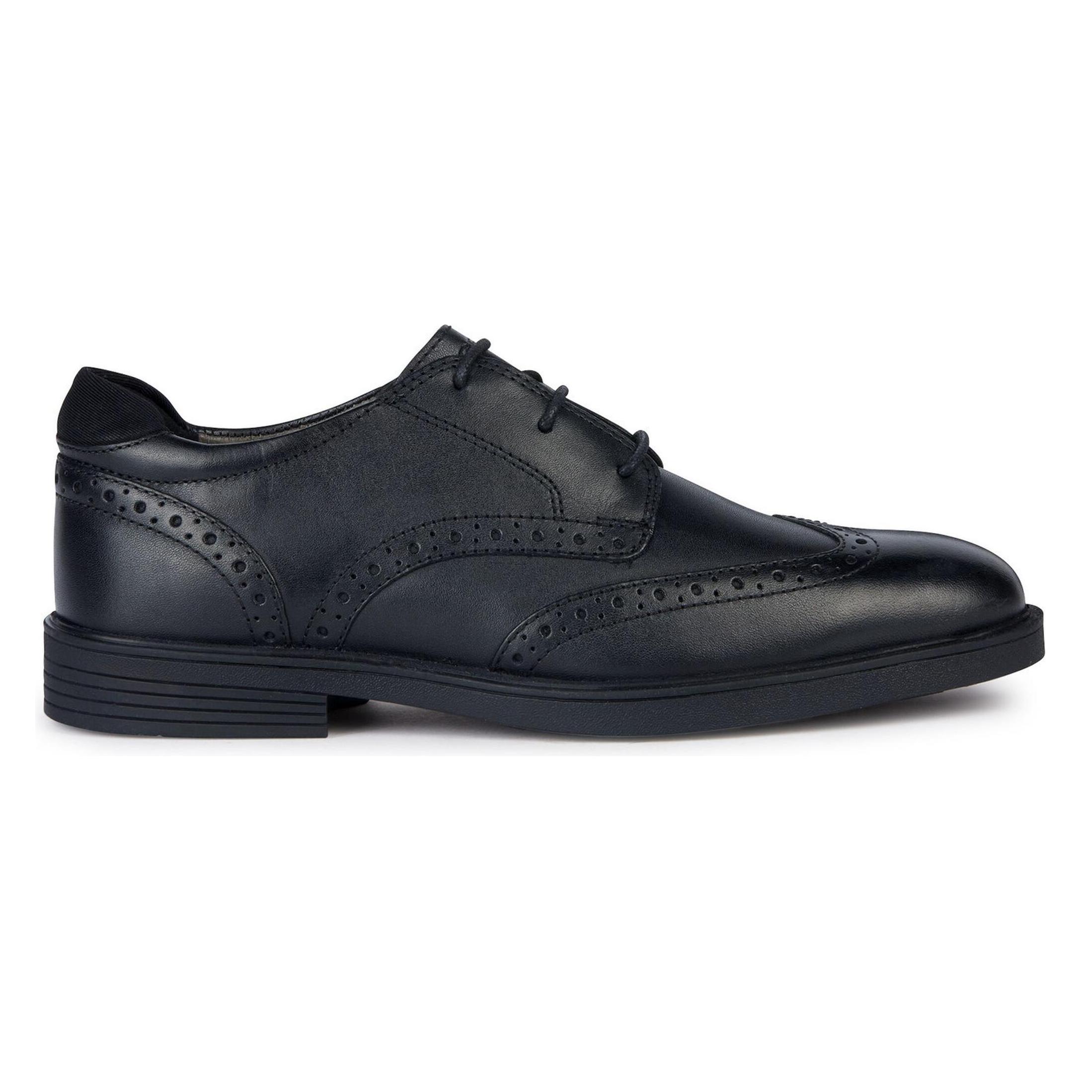 Geox, Jungen, Halbschuhe, Zheeno, Schwarz, (39)