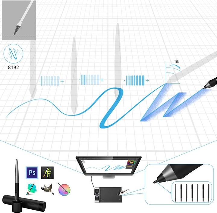 Produktbild XP-Pen Deco Pro M (12", 5080 lpi)