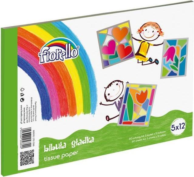 Produktbild Fiorello Glatter Papierblock A4/60K