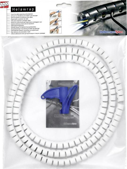 Produktbild HellermannTyton Hellermann Tyton Helawrap HWPP16 (Kabelschlauch, 200 cm)