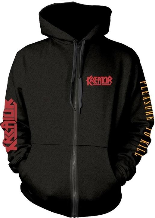 Produktbild Kreator Pleasure To Kill Hoodie mit durchgehendem Reissverschluss (S)