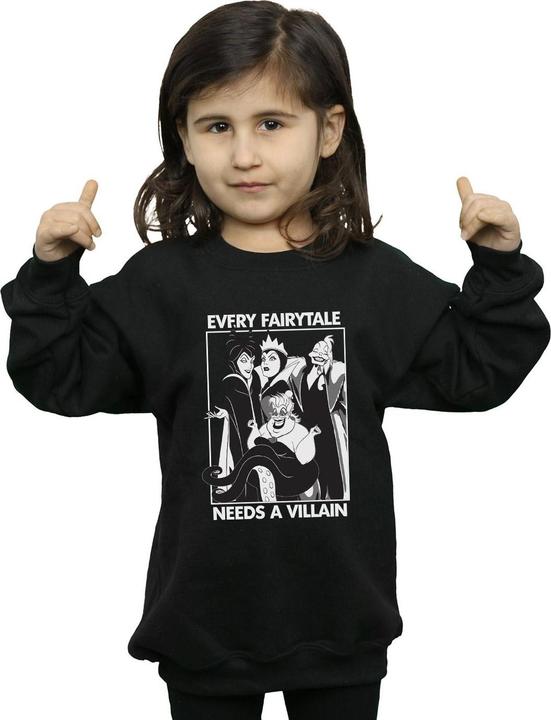 Immagine prodotto Disney Felpa in cotone da ragazza Villains (128)