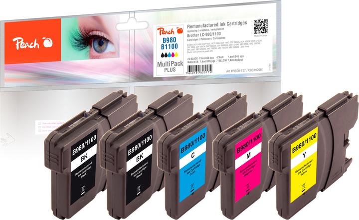Produktbild Peach Lc-980, Lc-1100 (BK, C, M, Y)