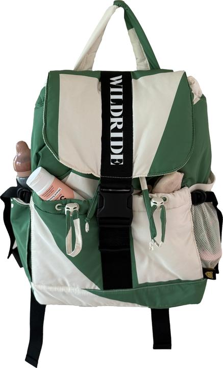 Produktbild Wildride Mom Backpack Green Graphic