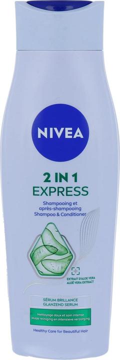 Actual product image NIVEA 2in1 Express Shampoo & Conditioner (Liquid shampoo, 250 ml)