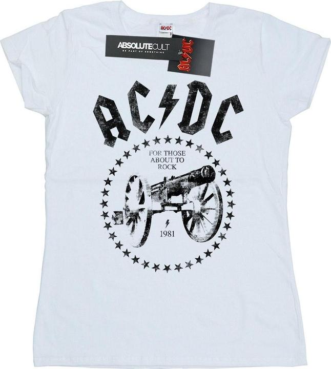 Produktbild AC/DC We Salute You Cannon TShirt aus Baumwolle (L)