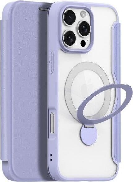 Actual product image Dux Ducis Skin X Pro 360° Ring Stand Series leather case (Apple iPhone 16 Pro)