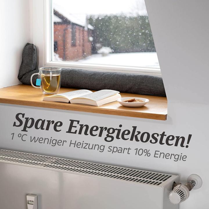 Produktbild Praknu Zugluftstopper für Fenster und Türen (bis 120cm)
