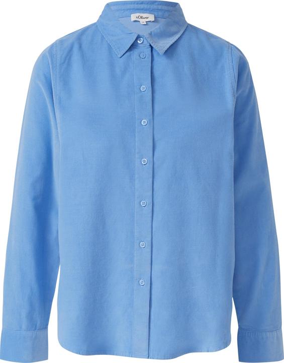 Immagine prodotto s.Oliver Bluse Feincord-Bluse mit Hemdkragen (48)
