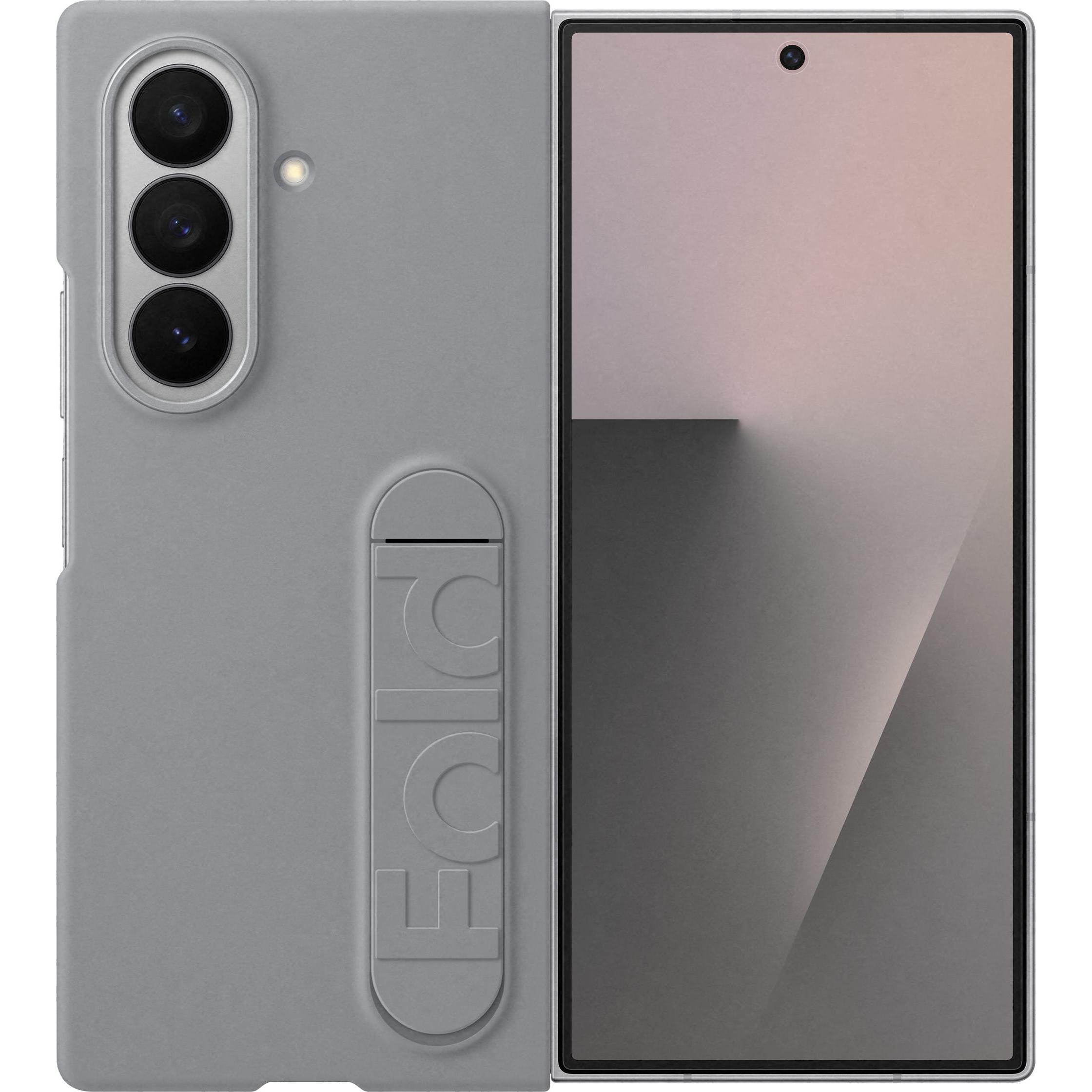 Samsung Silicone Case (Samsung Galaxy Z Fold7), Cover smartphone, Grigio
