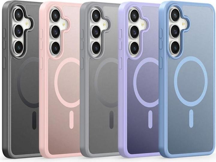 Immagine prodotto Dux Ducis Back panel cover case YIND comptible with MagSafe for SAMSUNG S25 FE grey (Samsung Galaxy S25 FE)