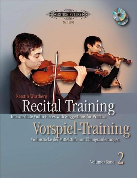 Produktbild Recital Training Vol. 2 with 2 CDs / Vorspieltraining Band 2 mit 2 CDs (Deutsch, Englisch, Kerstin Wartberg, 2011)