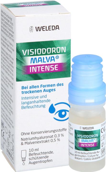 Image du produit Weleda VISIODORON MALVA Intense Gtt Opht Tropffl 10 ml (10 ml, 1 x 10 ml de gouttes pour les yeux)