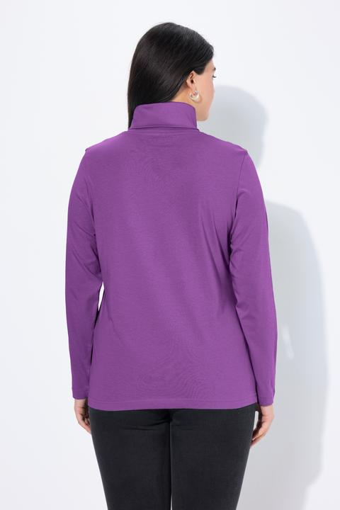 Produktbild Ulla Popken Shirt, Rollkragen, Slim, Langarm (42, 44)