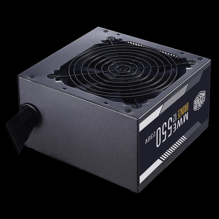 Produktbild Cooler Master MWE 550 Bronze 230V V2 - 550 W - 200 - 240 V - 50/60 Hz - 5 A - Aktiv - 110 W (550 W)