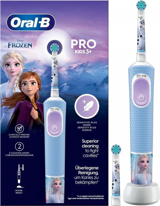 Oral-B Vitality Pro Kids Frozen HBOX (Oszillierende Zahnbürste)