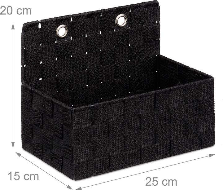 Actual product image Relaxdays Hanging Organiser, Box (25 cm, 1x)