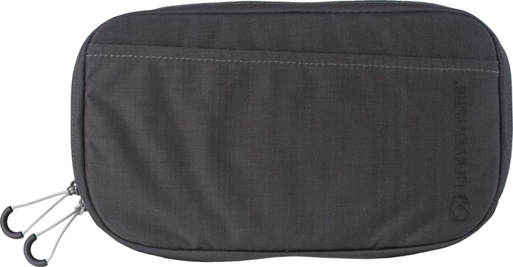 Lifeventure RFID Travel Belt Pouch, Recycled, Grey