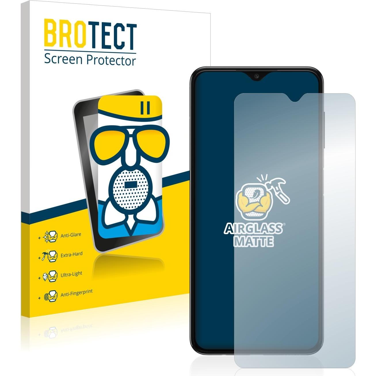 Thumbnail - BROTECT AirGlass Panzerglasfolie Matt (1 Stück, Samsung Galaxy A04S), Smartphone Schutzfolie, Grau