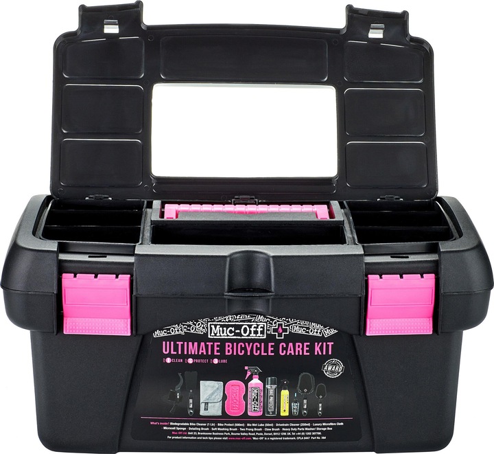 Actual product image Muc-Off Ultimate Bicycle Kit (1800 ml, Universal Lubricant, Sponge, Bicycle cleaner, Chain cleaner, Care set)