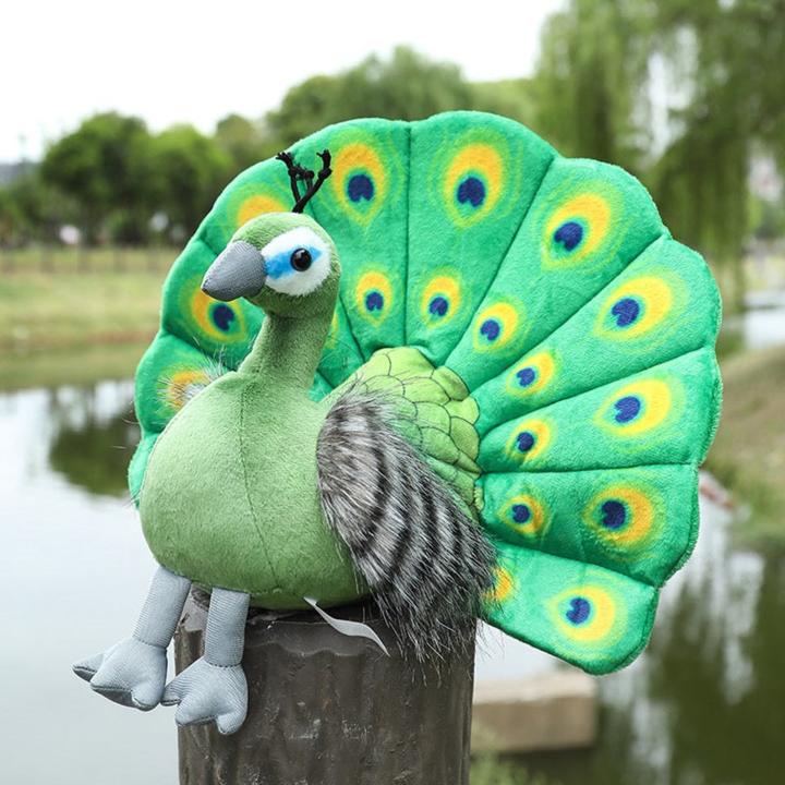 Actual product image Tinisu Peacock cuddly toy - 25 cm plush toy peacock soft toy (25 cm)