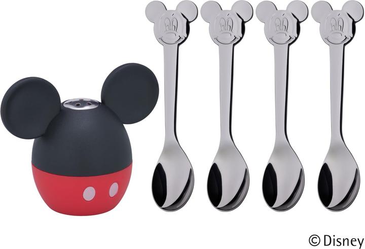 Produktbild WMF Kinderset Streuerset mit 4 Löffel Salzstreuer Disney Mickey Mouse
