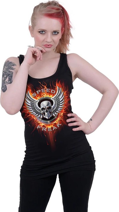 Actual product image Spiral Womens/Ladies Speed Freak Sleeveless Top (L)