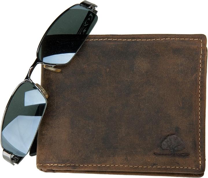 Immagine prodotto Greenburry Portafoglio in pelle da 12 cm
