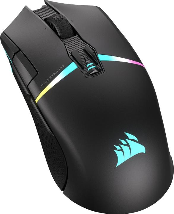 Actual product image Corsair Nightsabre (Cable, Wireless)