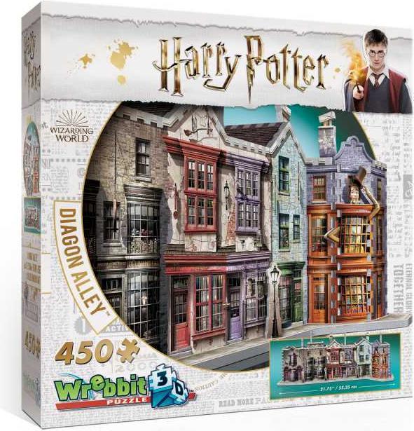 Actual product image Wrebbit 3D Fuchsbau - Harry Potter (415 pieces)