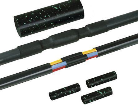 Actual product image HellermannTyton Heatshrink joint LVK-4x16-50 PO-X BK 1 (8 x)
