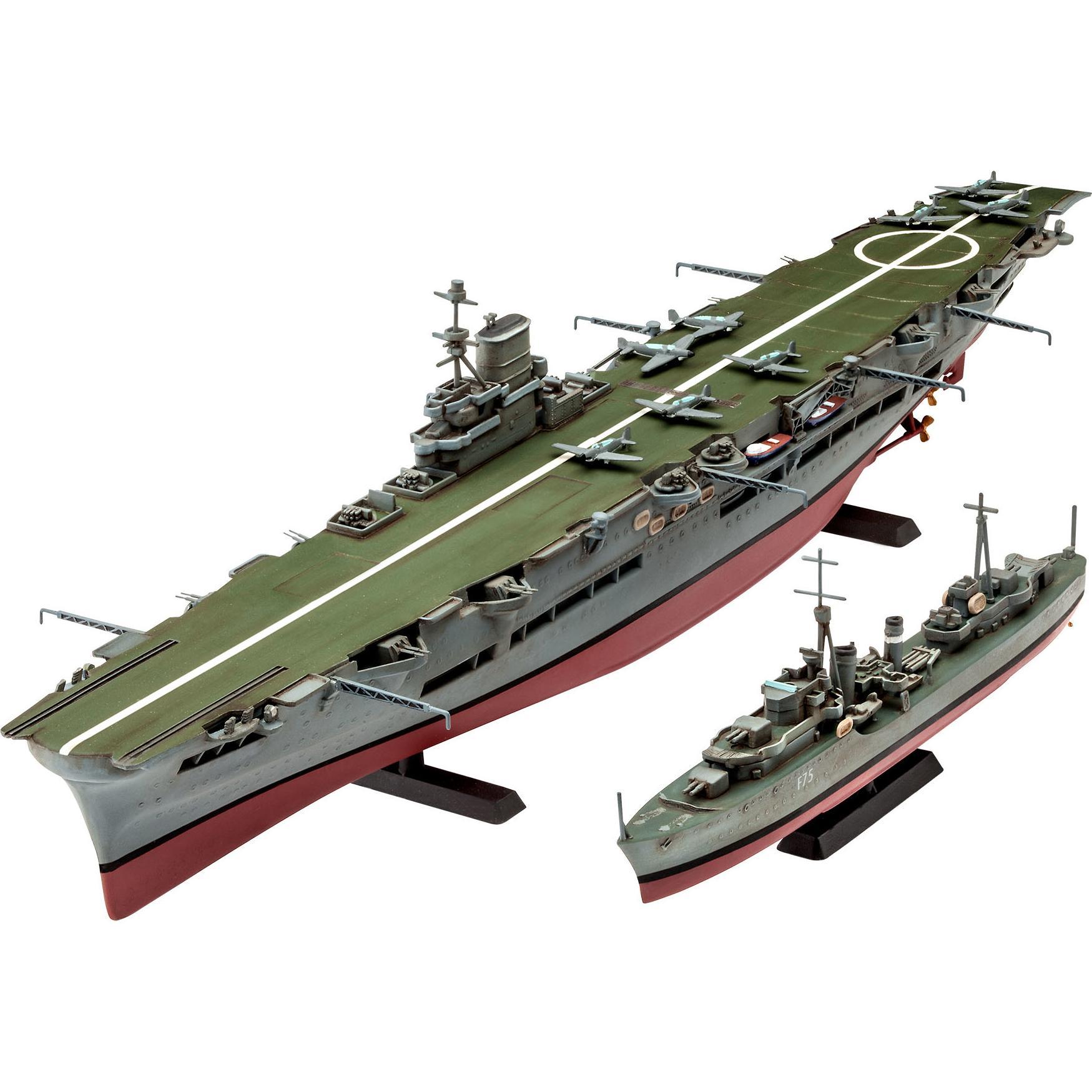 Revell H.M.S. Ark Royal & Tribal Class Destroyer