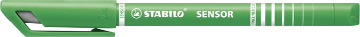 Actual product image STABILO SENSOR F Finliner with spring-loaded sharpener (Multicoloured, 4 x)