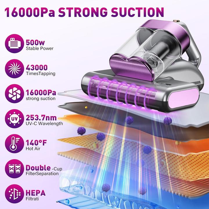 Produktbild Rwsrw Milbensauger mit UV-Licht und Ultraschall