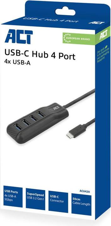 Immagine prodotto ACT AC6420 (USB-C, 4 porte)