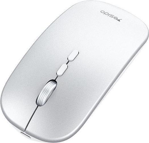 Actual product image Yesido - Wireless Mouse (KB15) - 800/1200/1600DPI, 2.4G Connection - Silver (Wireless)
