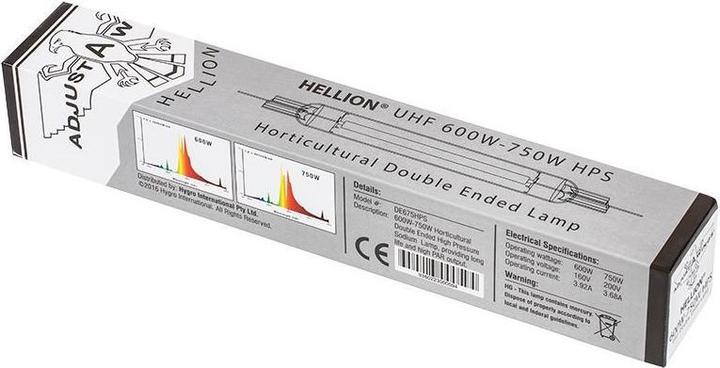 Philips Adjust-a-Wing Hellion Leuchtmittel Double Ended 600-750W (HPS, 230 V)