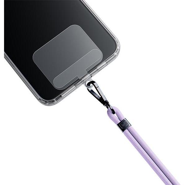3MK EasyClip Purple (black) smycz do telefonu, Weiteres Smartphone Zubehör, Schwarz