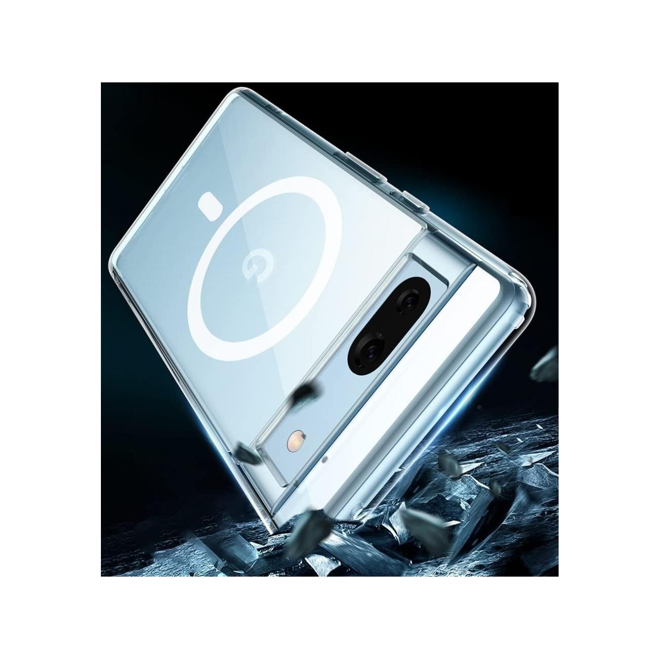 Thumbnail - Screenguard Magnetic Case (Google Pixel 7a), Smartphone Hülle, Transparent