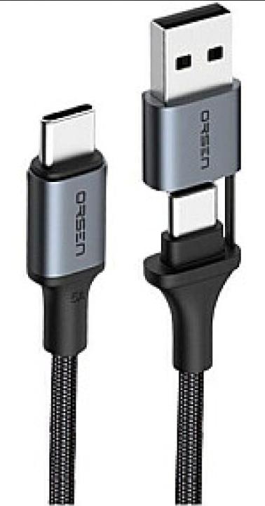 Orsen S8 2-IN-1 USB and Type-C 5A 1.5m black (1.50 m)