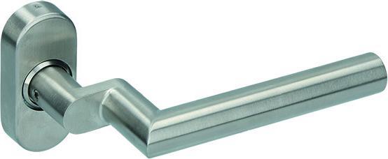 Actual product image Nickal Door handle half sets (Door handle)