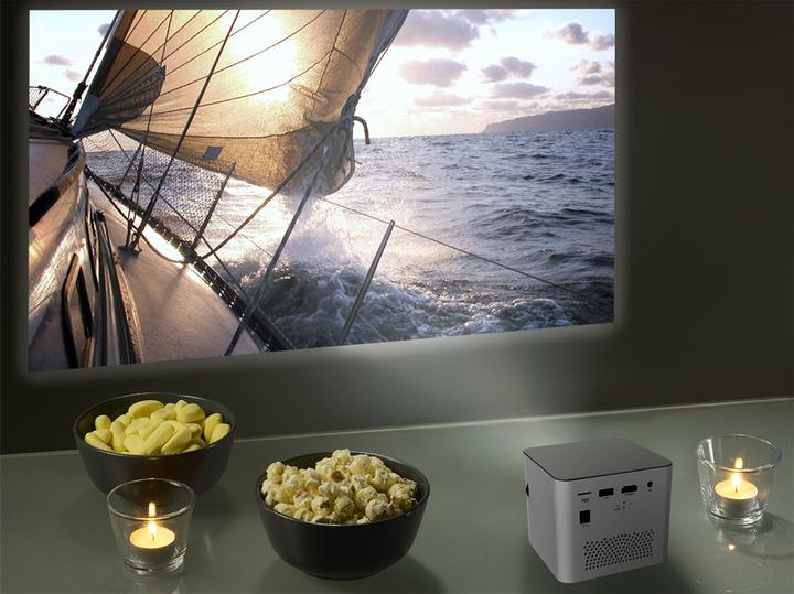 Produktbild Aiptek MobileCinema i400 (WXGA, 400 lm, 1.2:1)