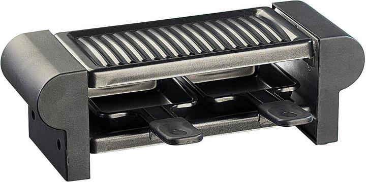 Actual product image Rosenstein & Söhne Raclette for 2 with grill attachment & hot stone