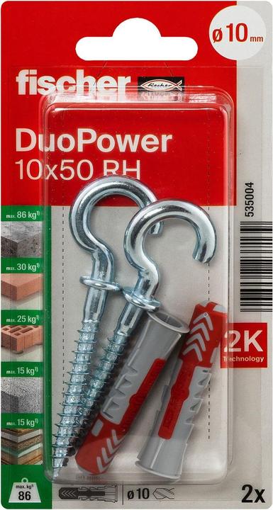 Produktbild Fischer DuoPower 10x50 RH K (2 Stk.)