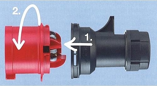 Actual product image ABL CEE plug (CEE 16/5)