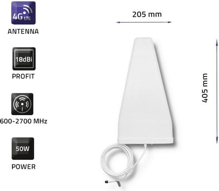 Produktbild Qoltec 57021 4G LTE-Antenne 18 dBi (4G)